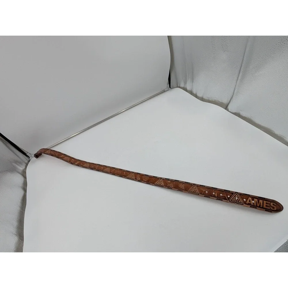 Vintage Ames True Temper Leather Belt Tools Shovel Garden Men's Large 38-42
